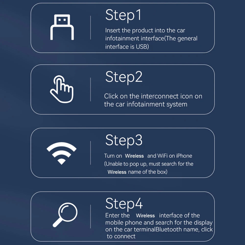 wireless CarPlay Android Auto adapter 2025 2 in 1 Wireless CarPlay