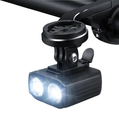 LED Bicycle Headlight High Beam Low Beam USB Charging Bike Handlebar Flashlight 5 Modes Waterproof Bicycle Front Lamp Accessory