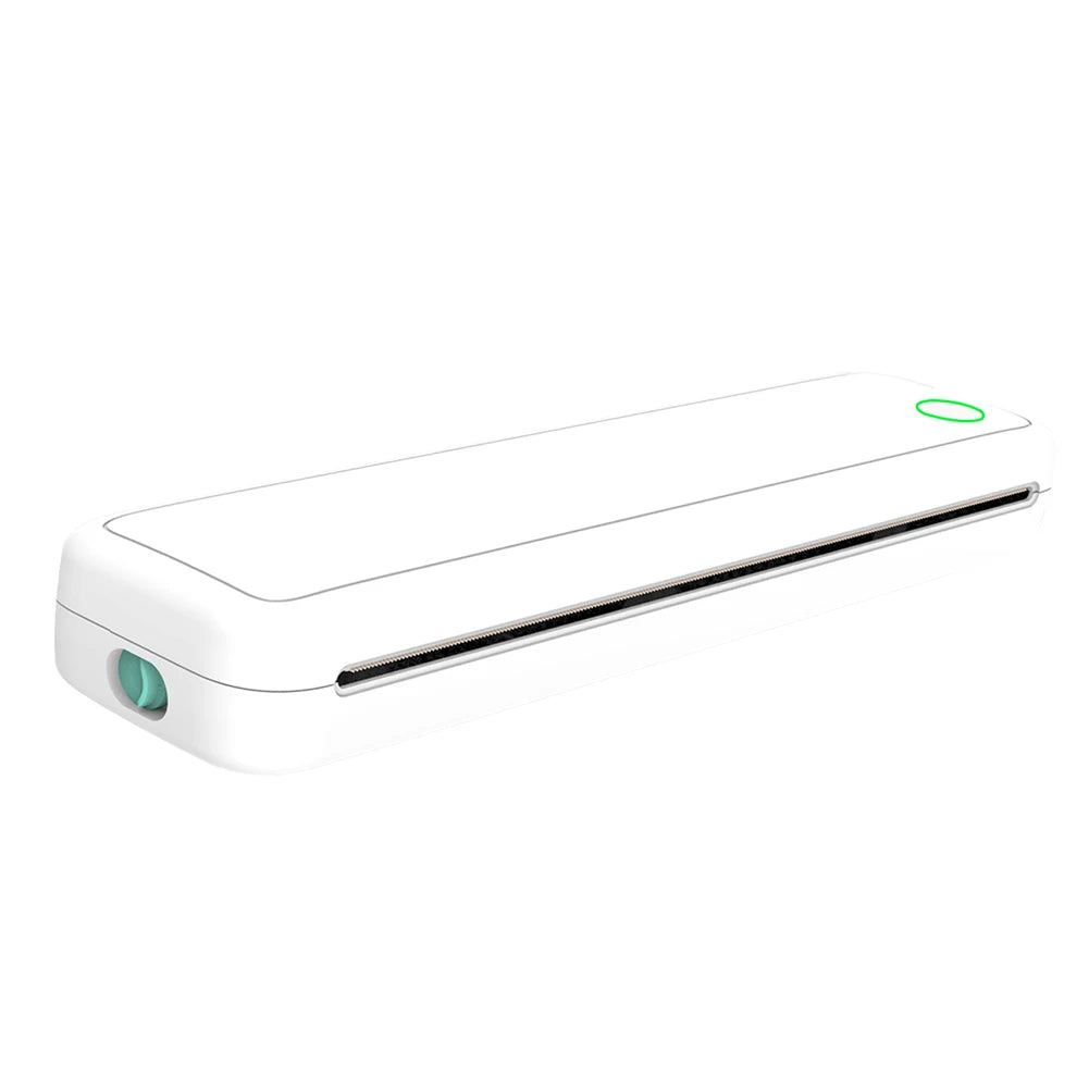Printer Inkless BT Wireless Portable Printer with Printing Paper Document Printing Maker for Smartphone PC  A4 Thermal Printer