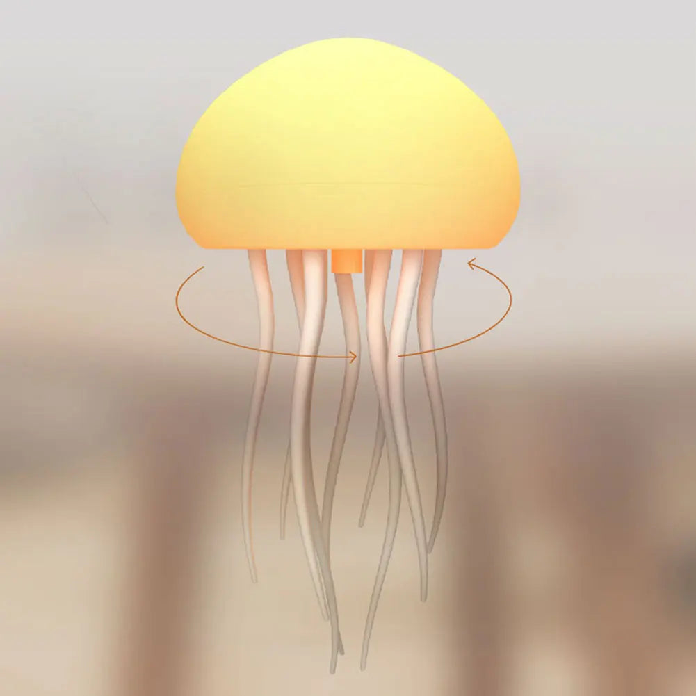 cute jellyfish night light Cartoon Jellyfish Night Light RGB Gradient